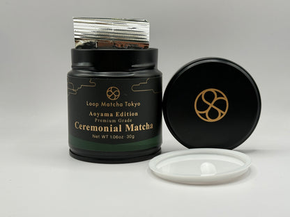 Aoyama Edition Ceremonial Grade Japanese Organic Matcha Powder 30g